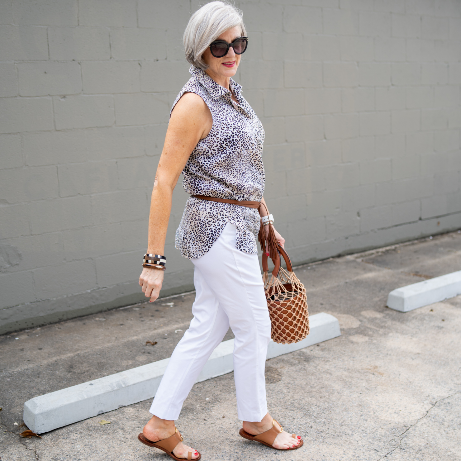 How to wear animal print this summer: the perfect summer blouse