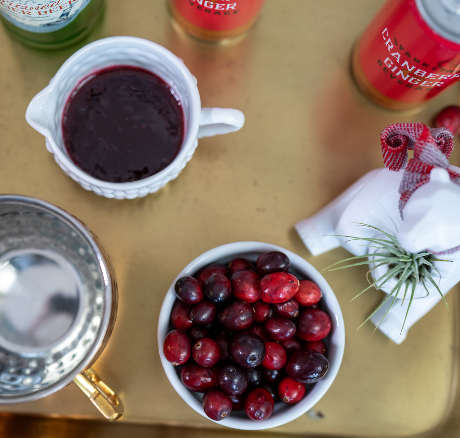 cranberry moscow mules