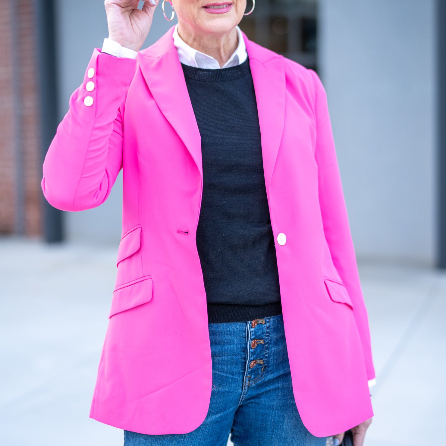 long blazer