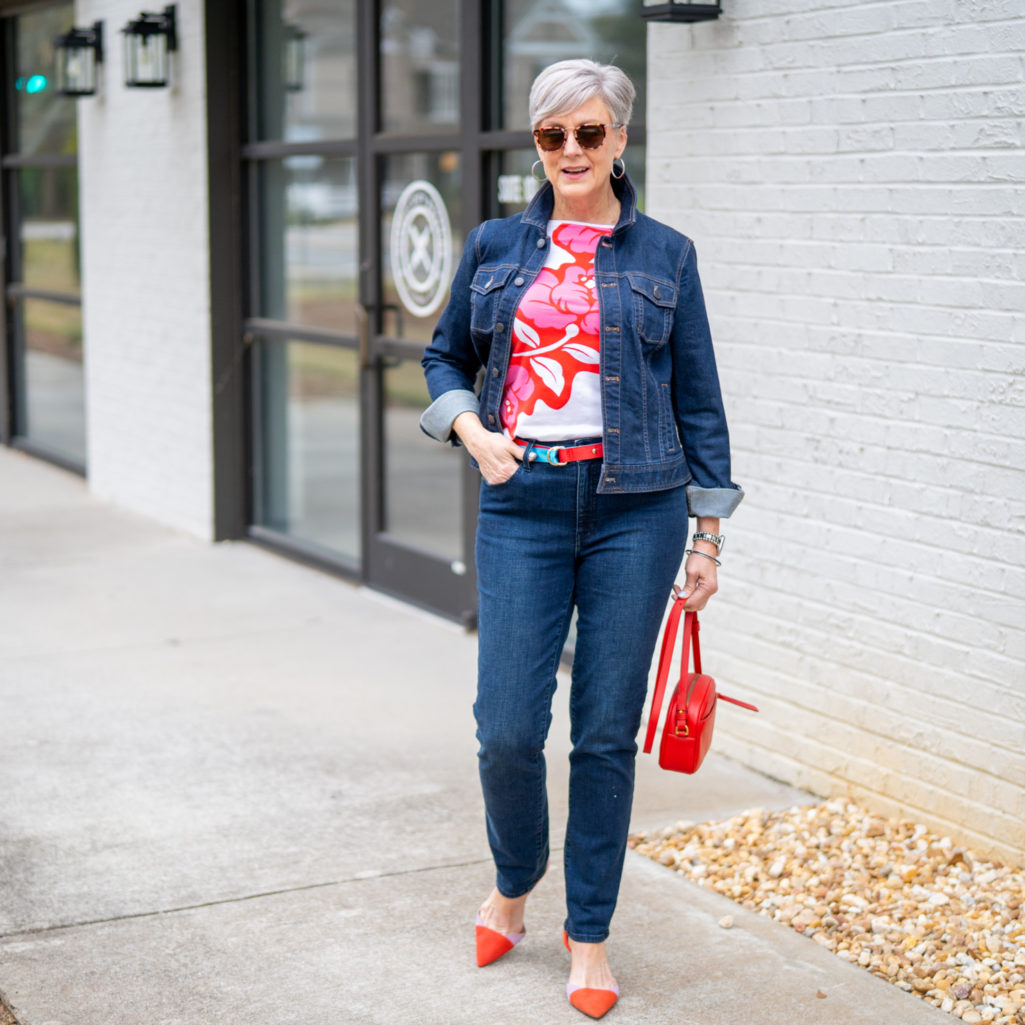 spring wardrobe staples | a denim jacket