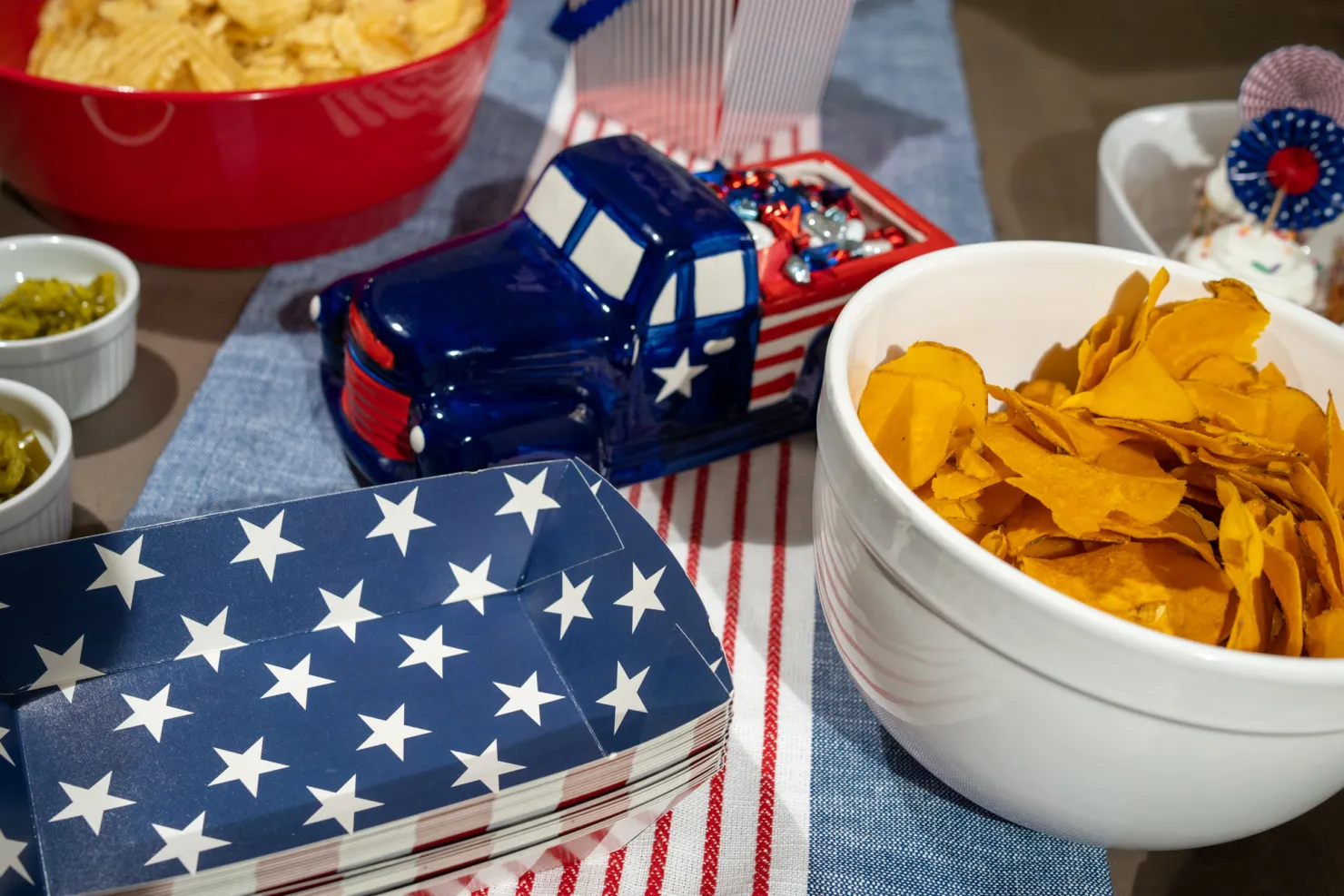4th of July Backyard Barbecue feast