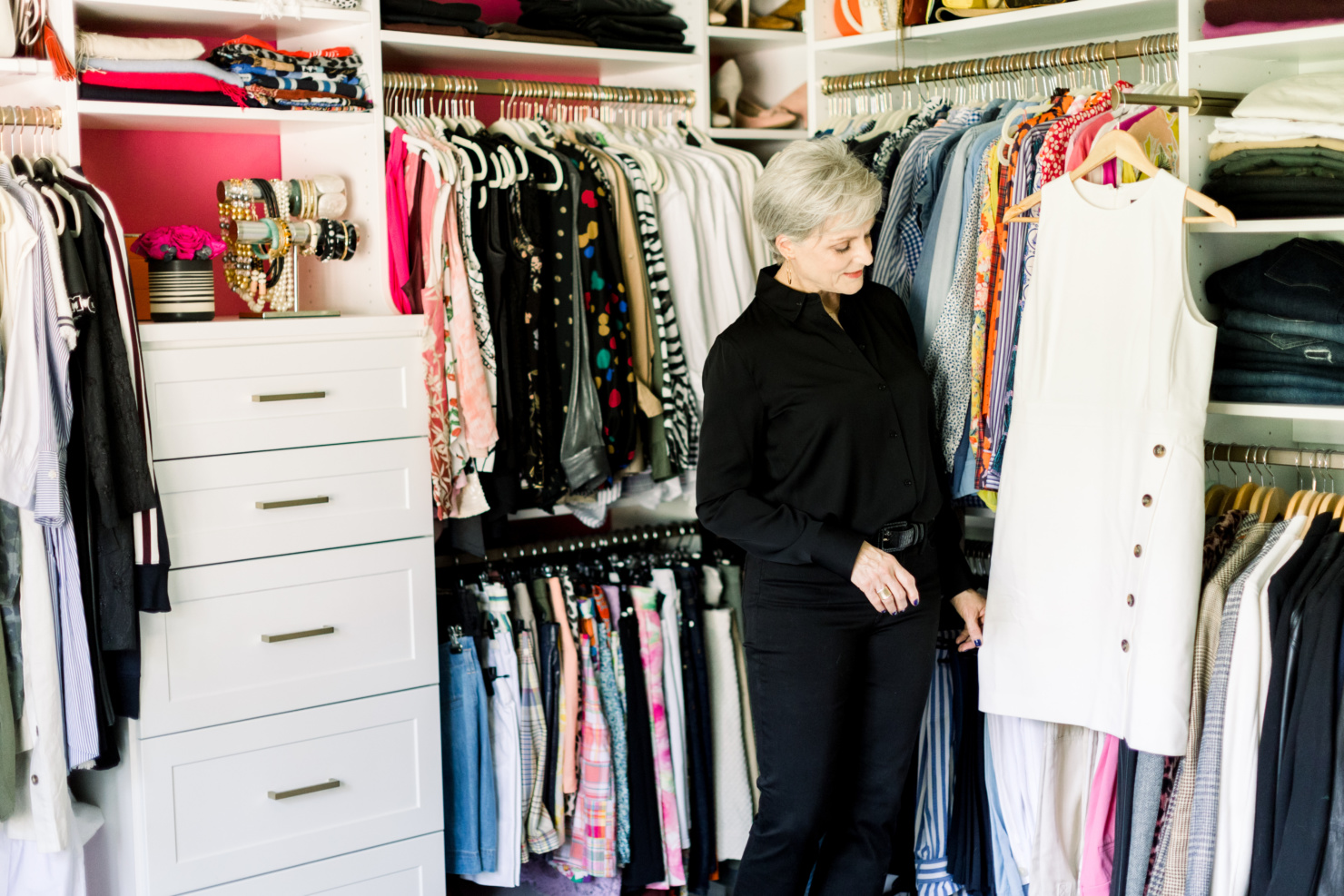 a closet tour