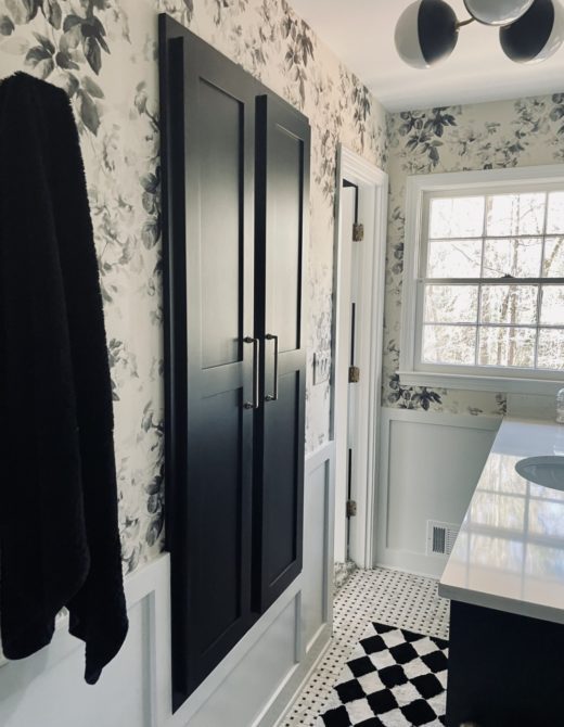 remodeled medicine cabinet