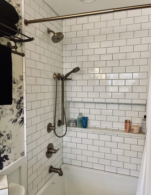 shower faucet and handle