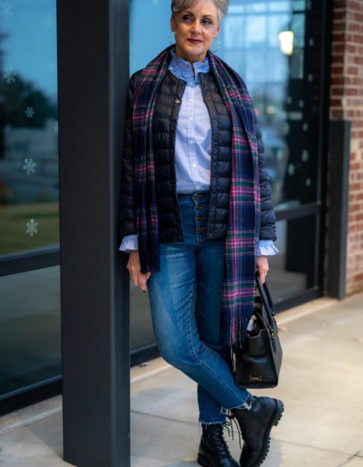 layering winter clothes
