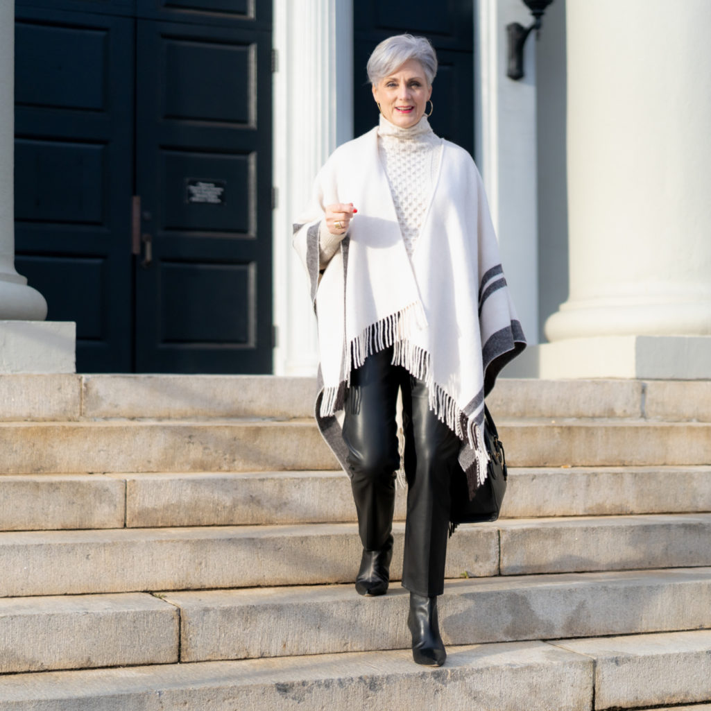 How to Wear a Poncho