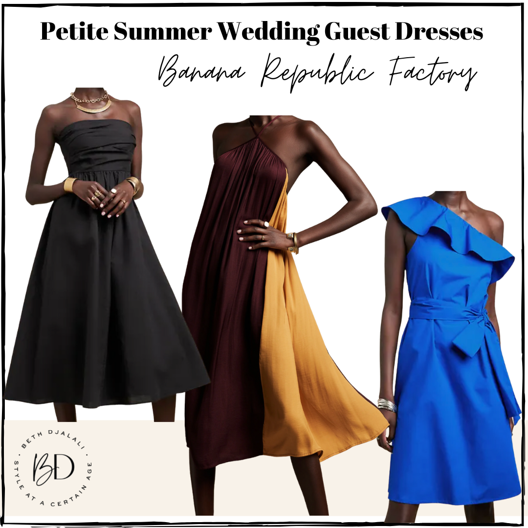 Petite Summer Wedding Guest Dresses Banana Republic Factory
