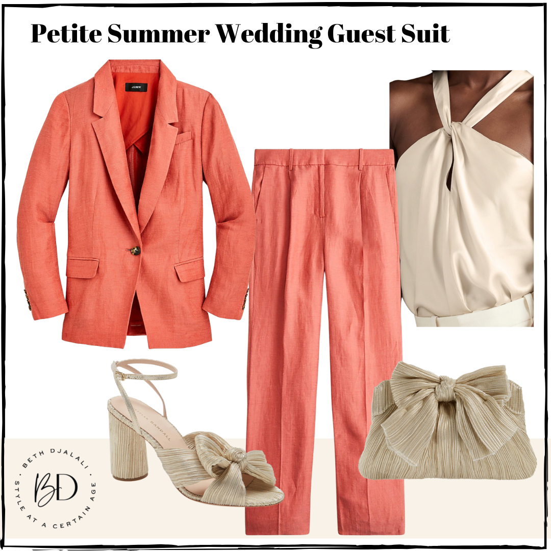 Petite Summer Wedding Guest Suit