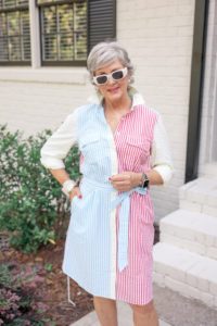 How to Wear Colorful Striped Dresses for Summer