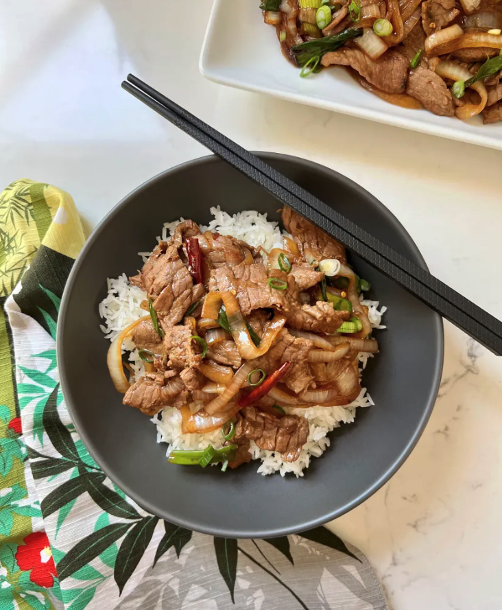 simple mongolian beef