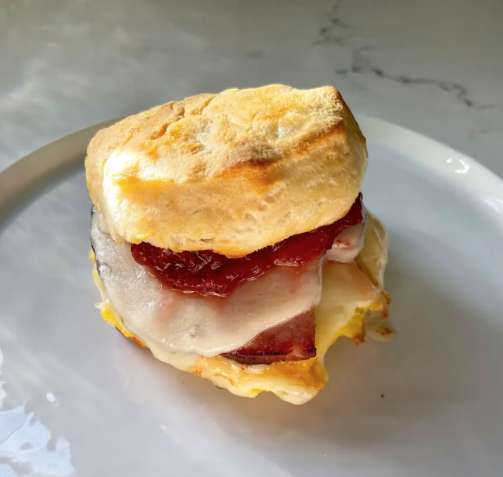 biscuit breakfast sandwich