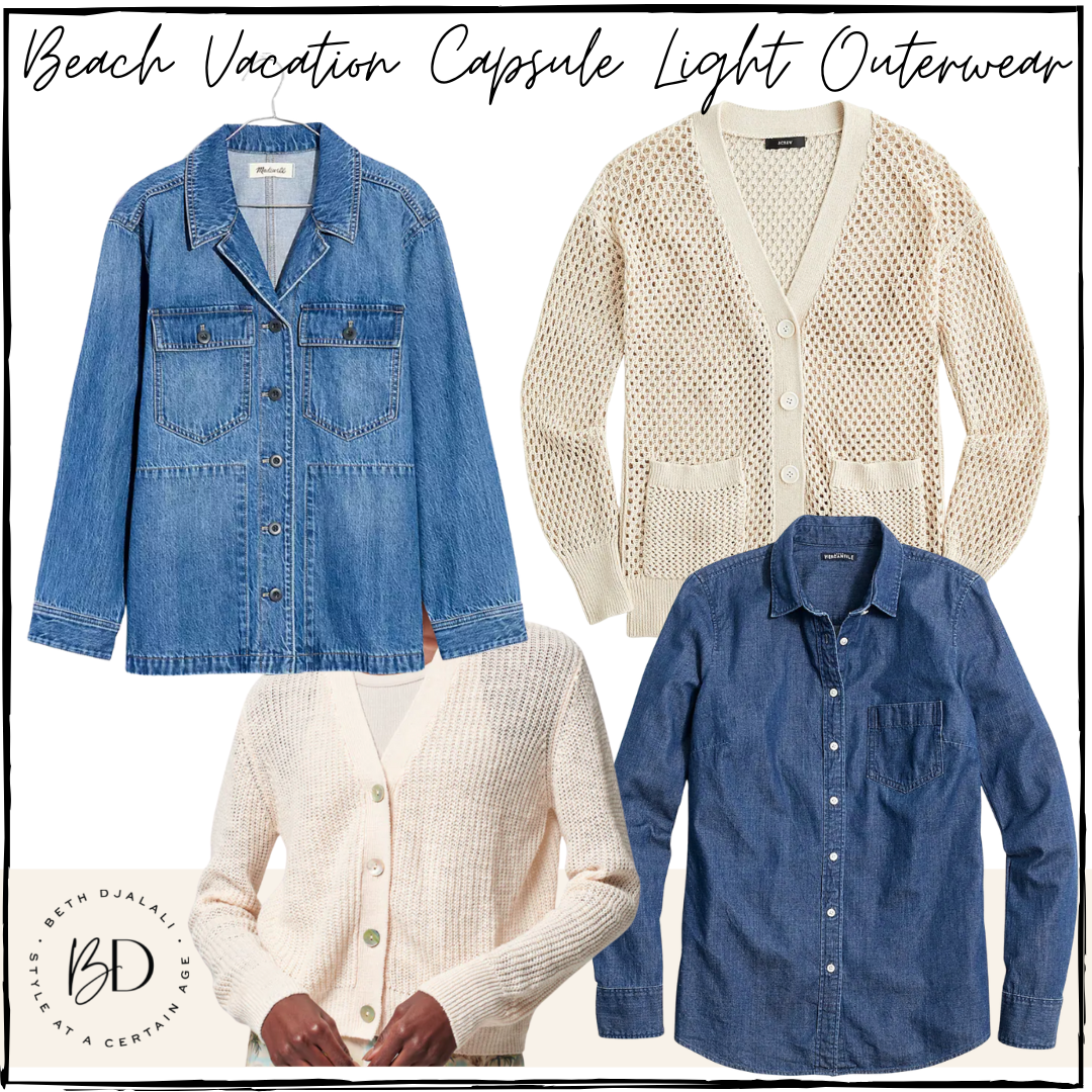 Beach Vacation Capsule Light Outerwear Beach Vacation Capsule Light Outerwear