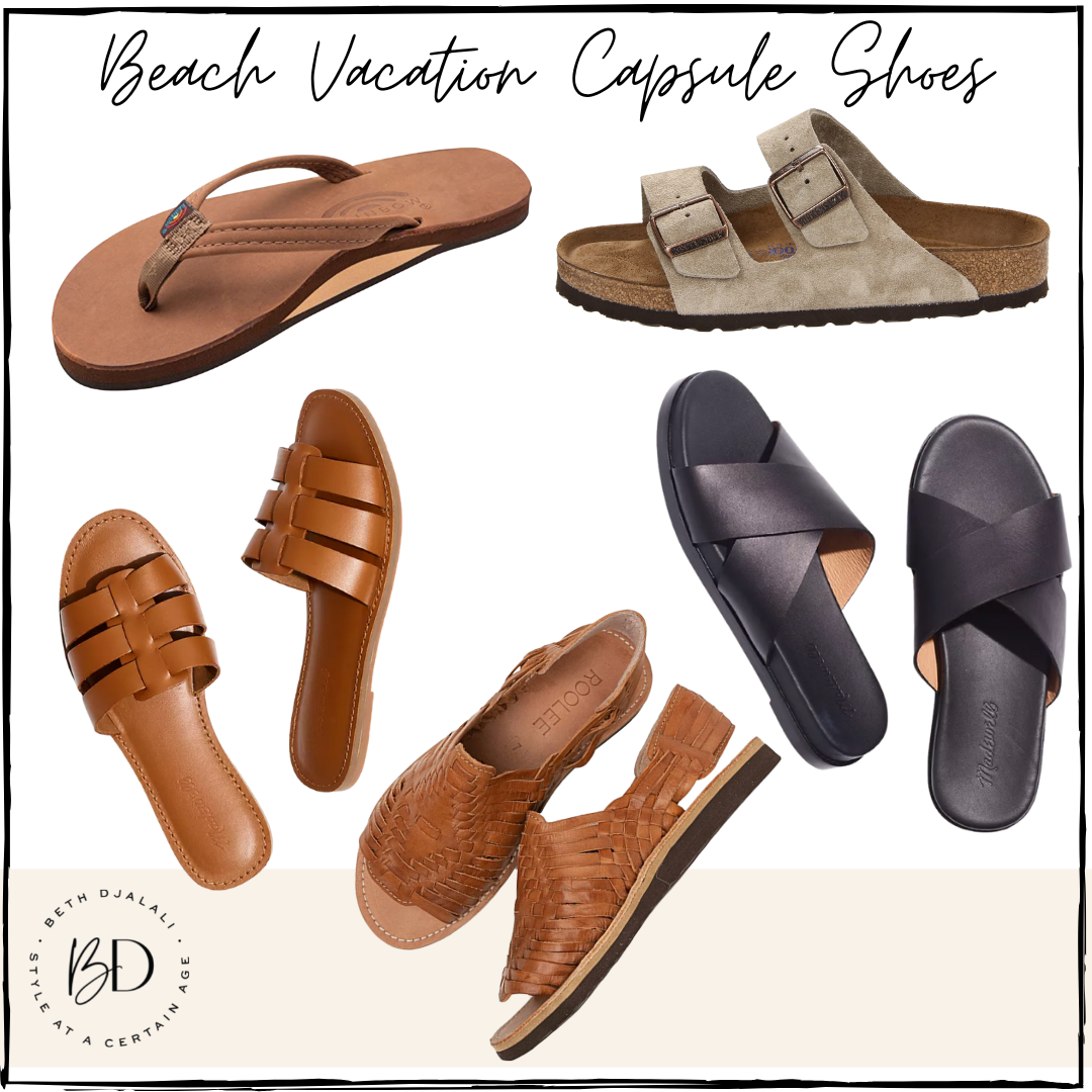 Beach Vacation Capsule Shoes Beach Vacation Capsule Shoes