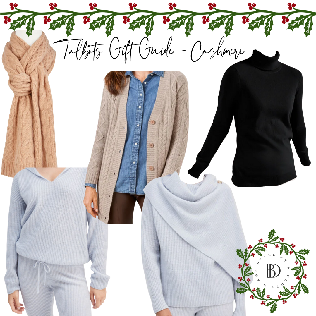 Talbots Gift Guide Cashmere