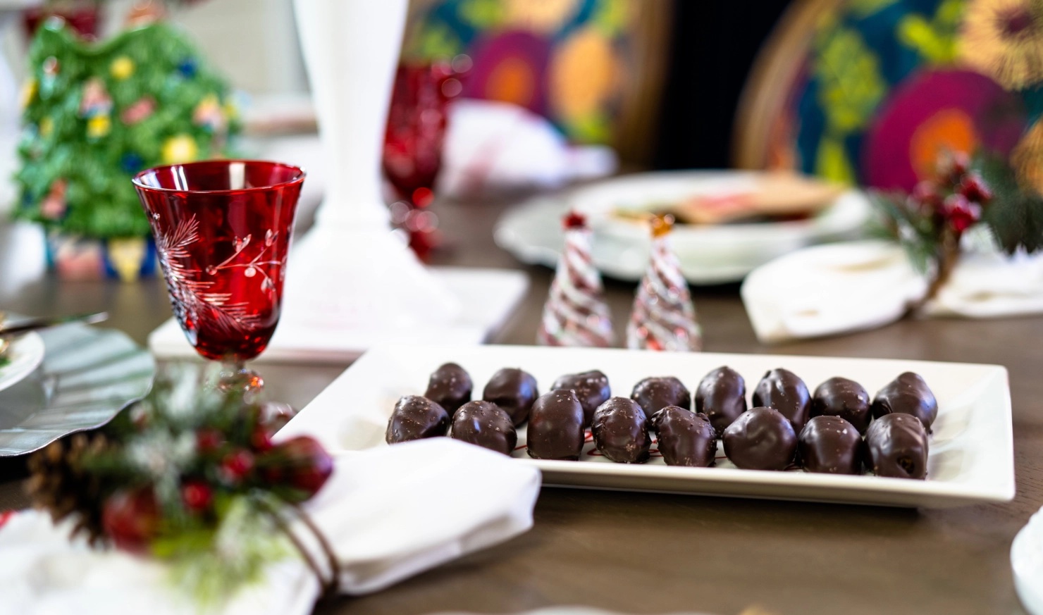 chocolate dessert How I'm Decorating for the Holidays