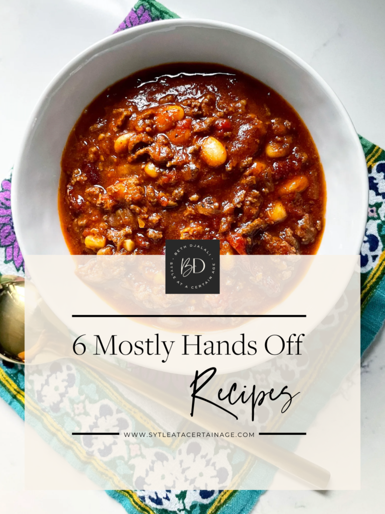 6 Mostly Hands Off Recipes