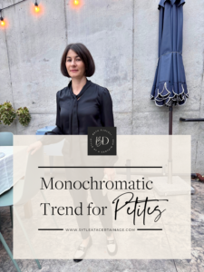The Monochromatic Trend for Petites