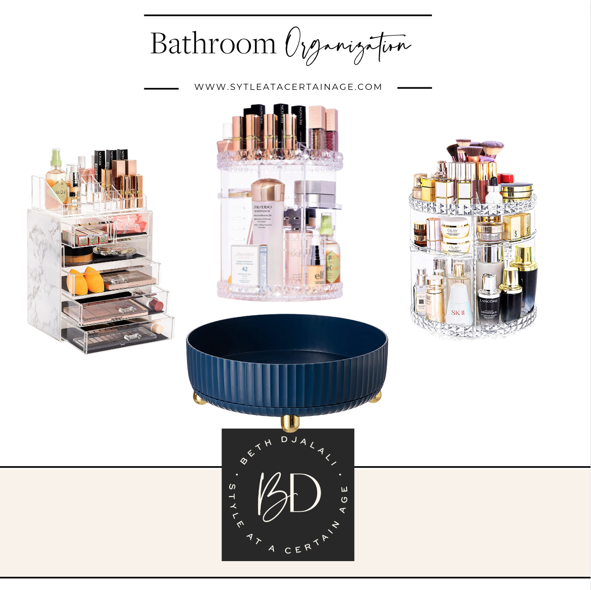 bathroom organizers
