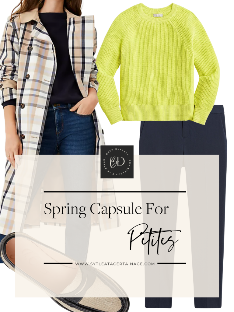 Spring Capsule Wardrobe for Petites
