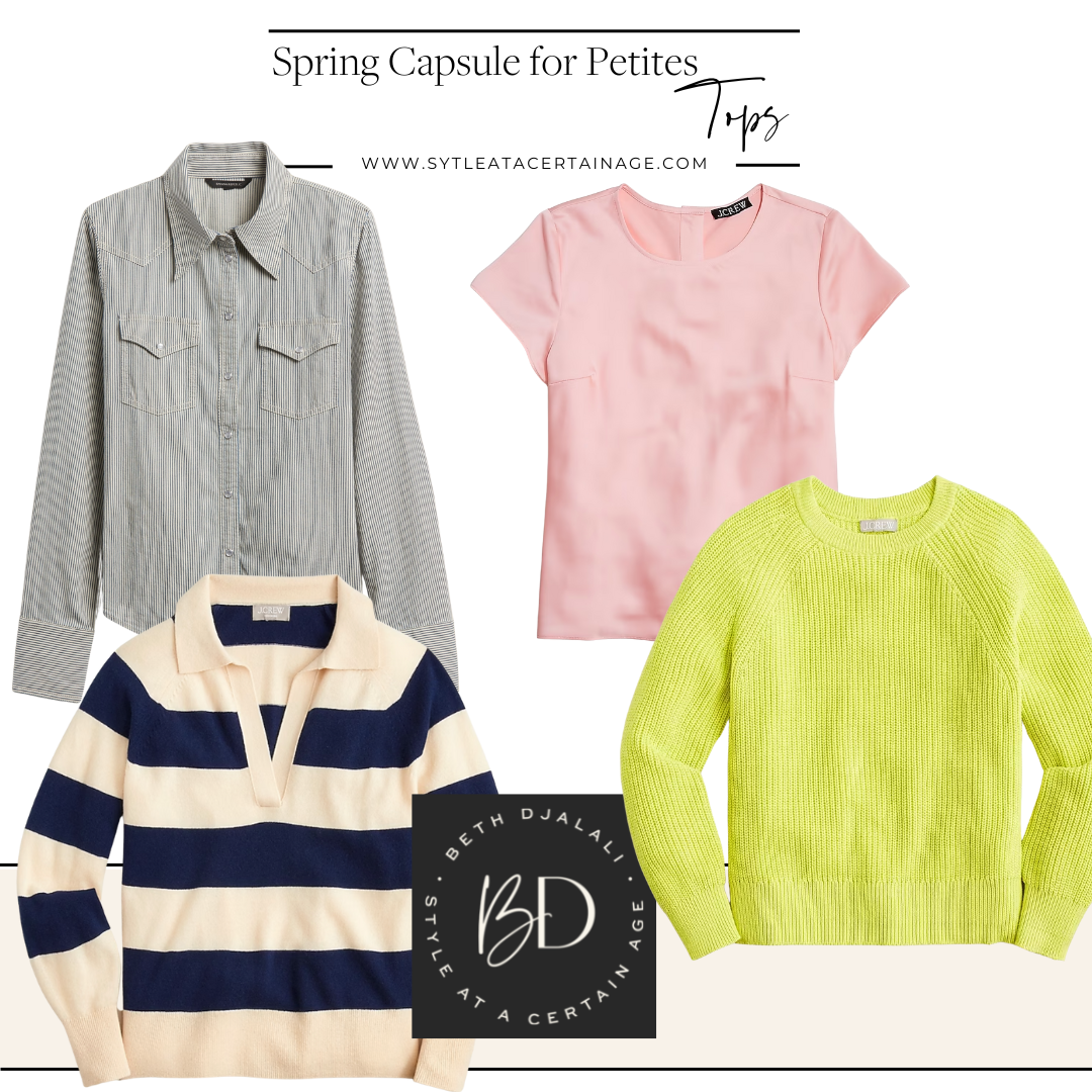 Spring Capsule for Petites - tops (1)