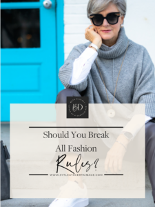 Should All Fashion Rules Be Broken?