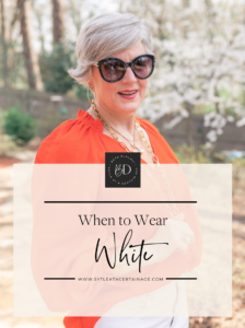 When To Wear White