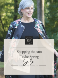 Shopping the Ann Taylor Spring Sale