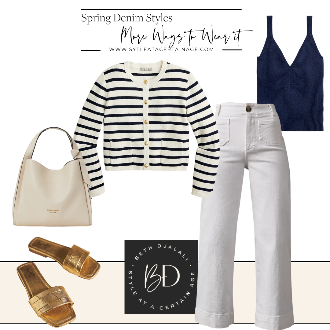 More Ways to Wear White Denim (1) More Ways to Wear White Denim (1)