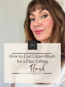 How to Use Cream Blush for a Face-Lifting Flush