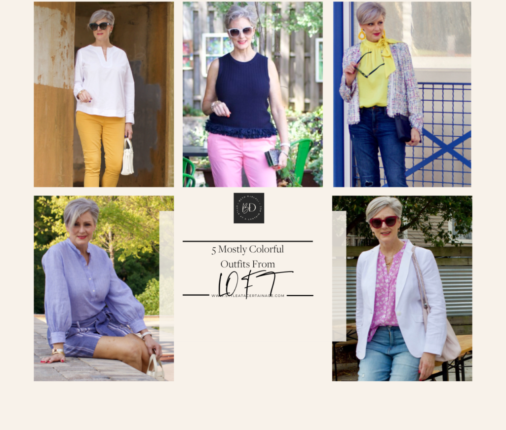 5 (Mostly) Colorful Outfits