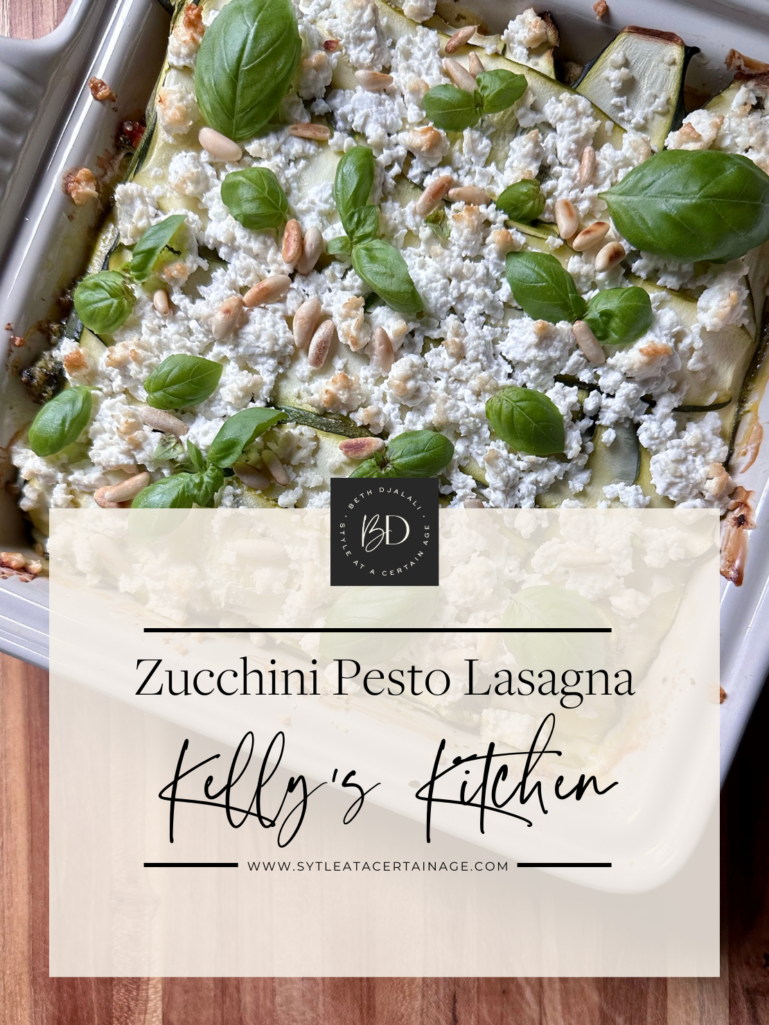 Zucchini Pesto Lasagna