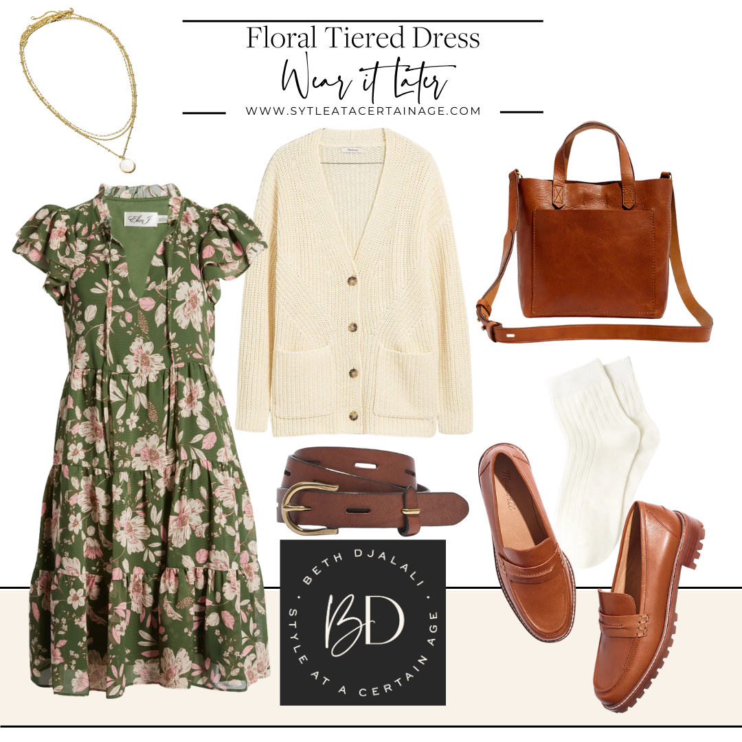 2 Floral Tiered Dress - Wear it Later 2 Floral Tiered Dress - Wear it Later