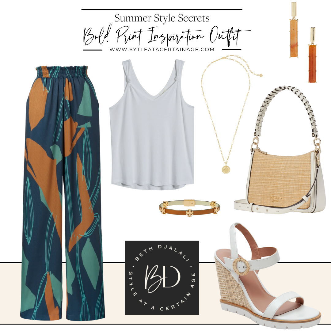 Bold Print Inspiration Outfit Bold Print Inspiration Outfit