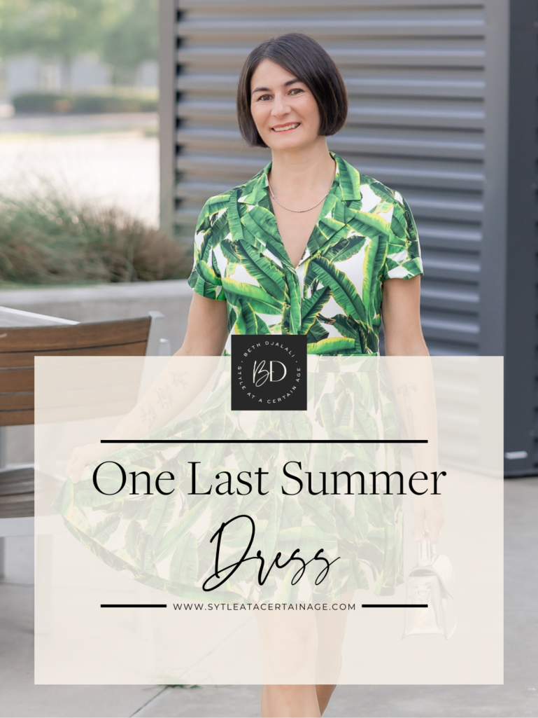 One Last Summer Dress