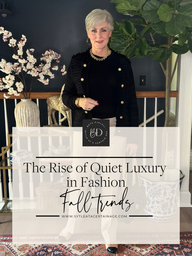 Fall Trends: The Rise of Quiet Luxury