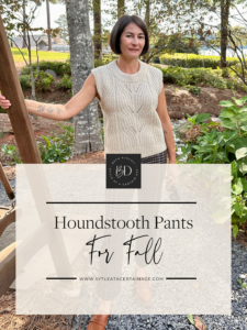Houndstooth Pants for Fall