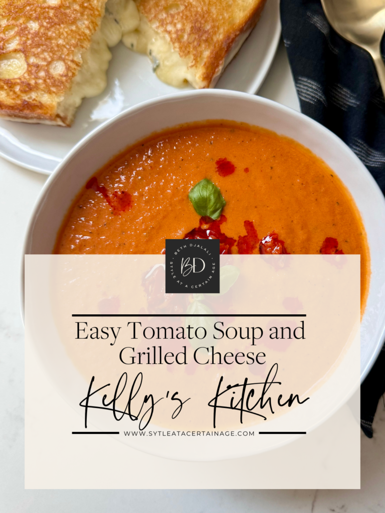 Easy Tomato Soup and Grilled Cheese