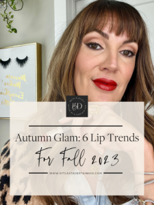 Autumn Glam: 6 Lip Trends For Fall 2023