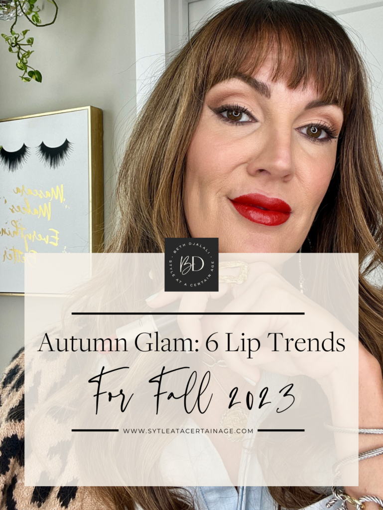 Autumn Glam: 6 Lip Trends For Fall 2023