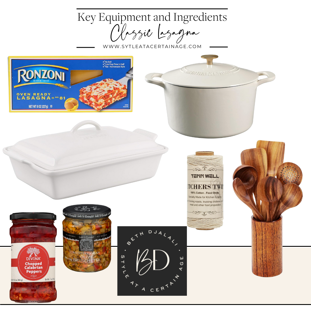 1029 Equipment and Ingredients