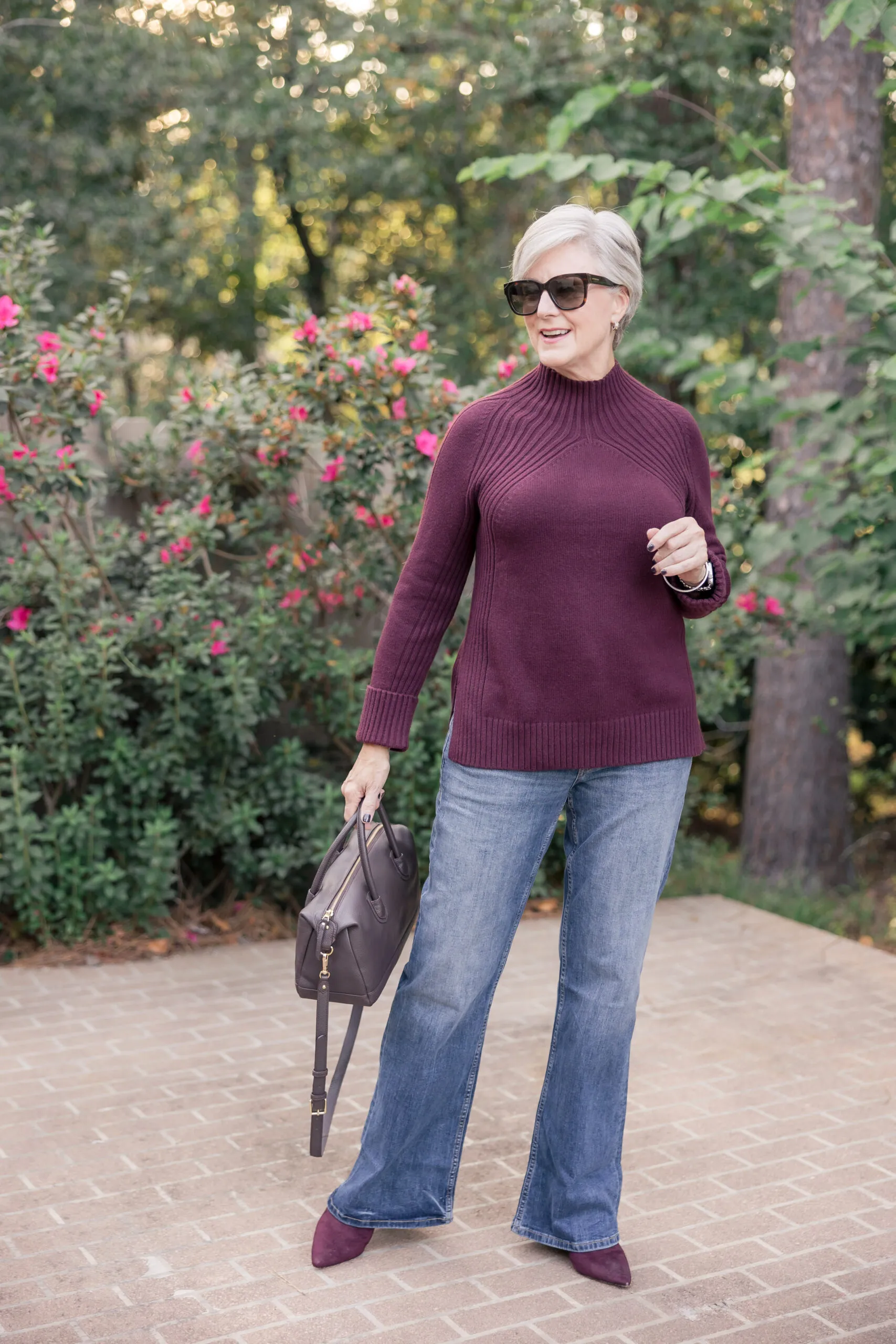 ribbed sweater