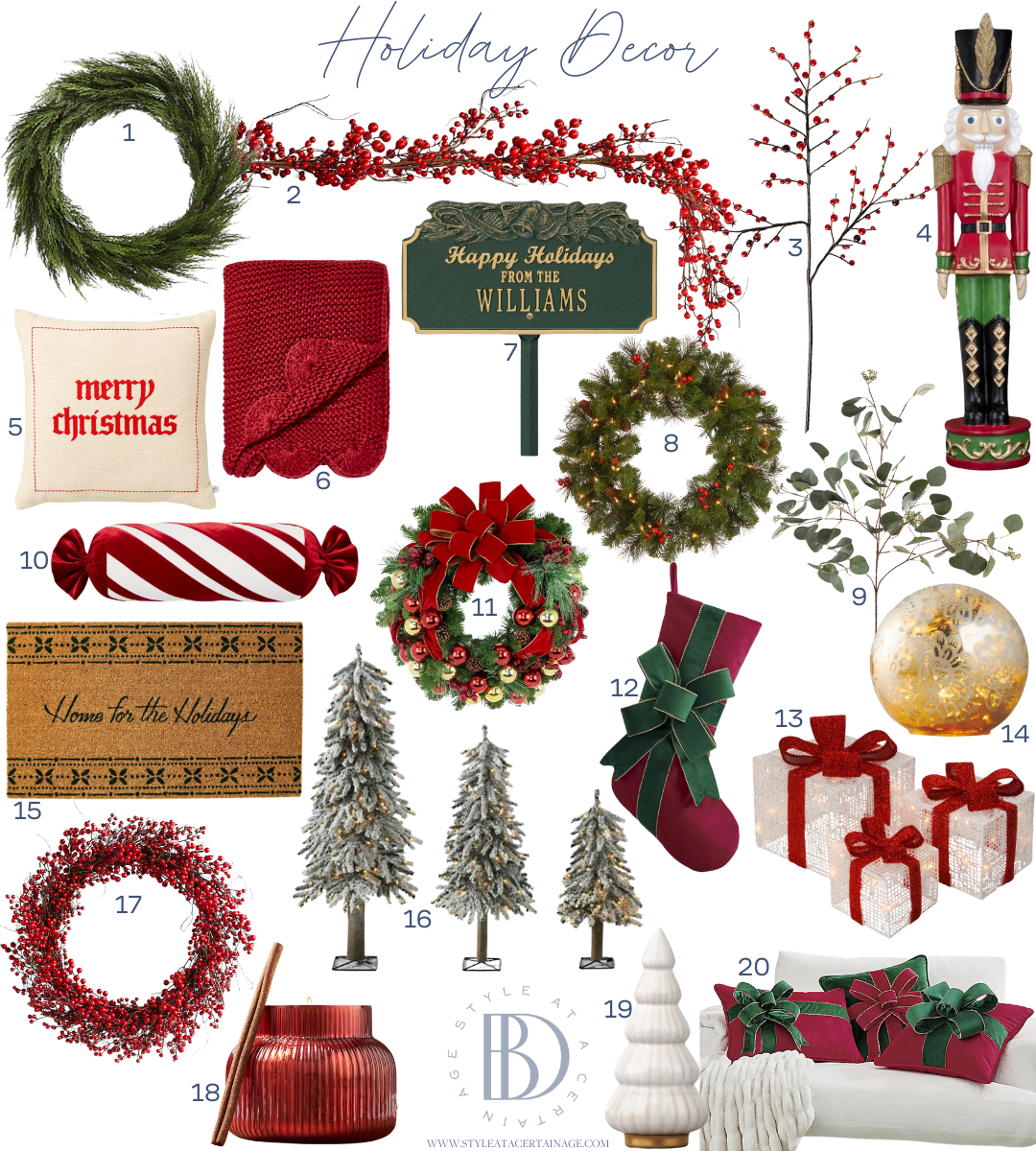 Holiday Decor Holiday Decor finds