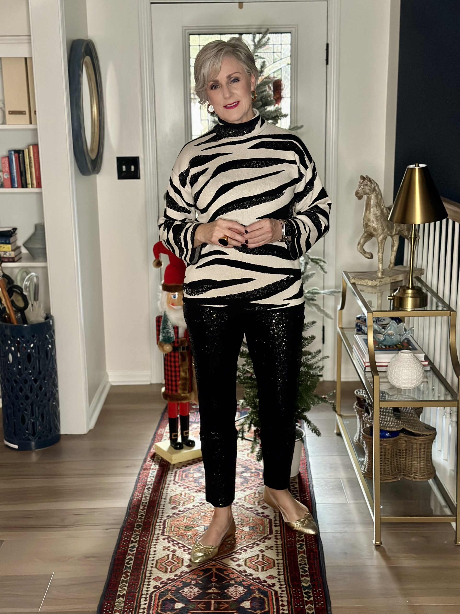 sequin pants