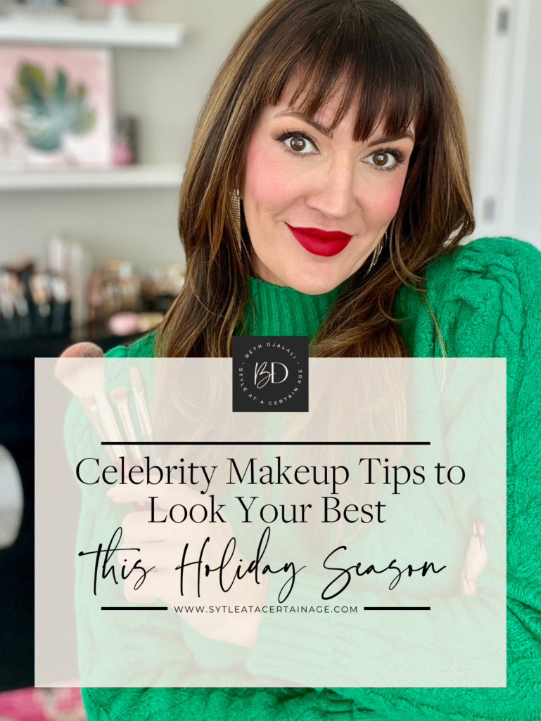 Celebrity Makeup Tips to Look Your Best This Holiday Season
