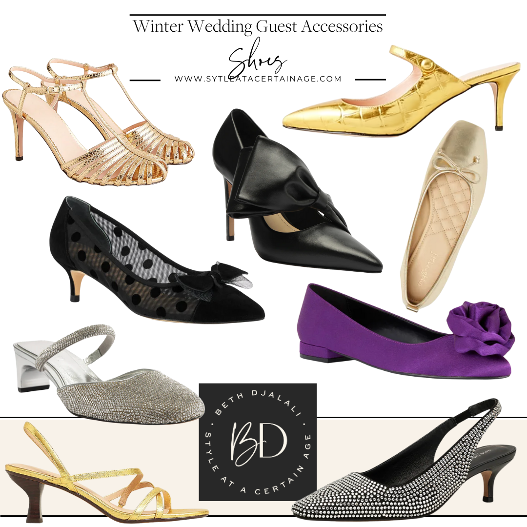 Winter Wedding Guest Accessories Shoes