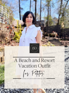 A Beach and Resort Vacation Outfit