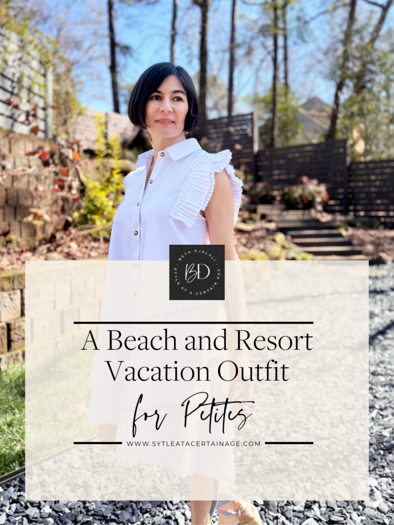 A Beach and Resort Vacation Outfit