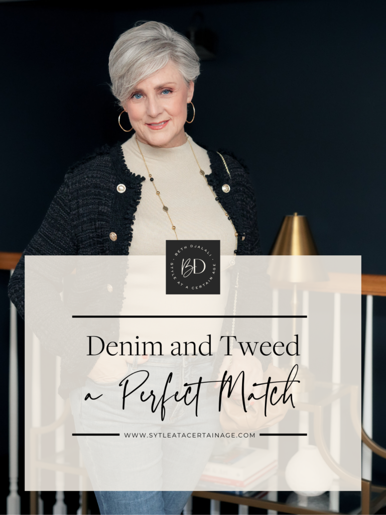 Denim and Tweed: a Perfect Match