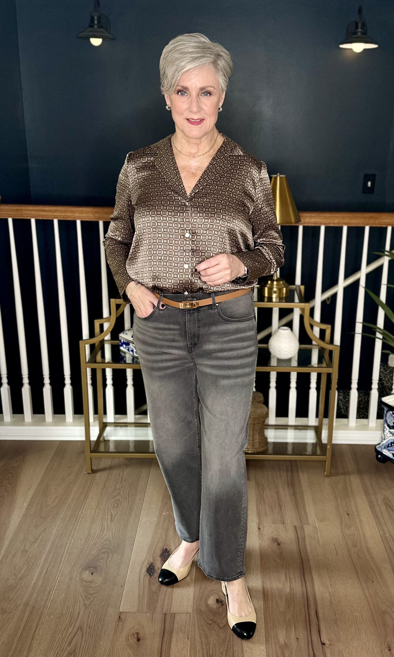 Gray Jeans 1