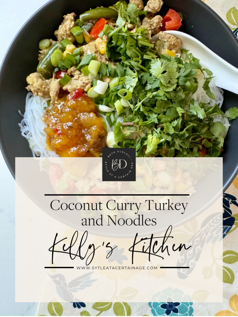 Coconut Curry Turkey and Noodles
